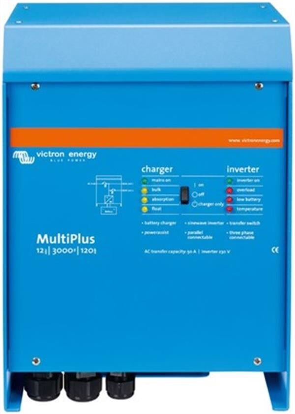 Victron Energy Multiplus İnvertör/Redresör, 12V 3000W, 120-50A