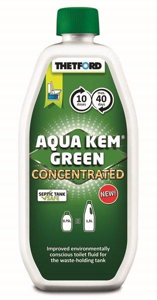 Thetford AQUA KEM GREEN Portatif tuvaletler için Parçalayıcı Konsantre Sıvı