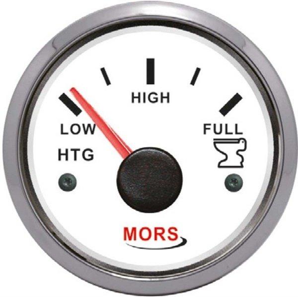 MORS Pissu-Tuvalet Tankı Seviye Göstergesi 12-24 V Beyaz