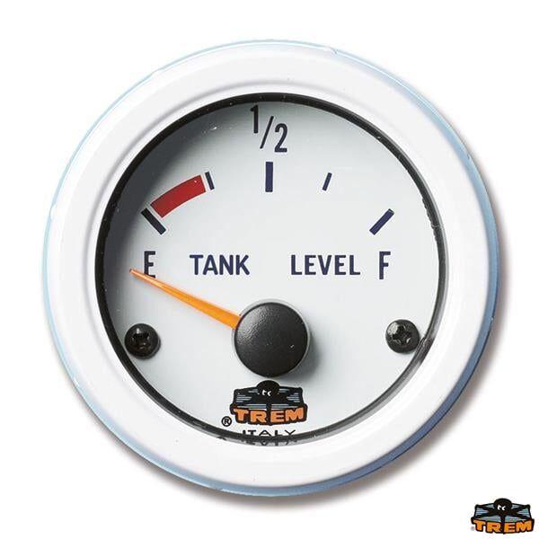 TREM Yakıt Seviye Göstergesi 12 V (10-180 Ω, Beyaz Model)