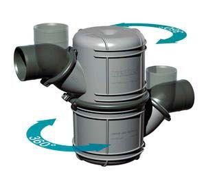 Waterlock 40 mm iç çaplı egzoz hortumlarına uygun. Kapasite 4.5 lt