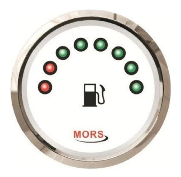 MORS Dijital Yakıt Tank Göstergesi Beyaz
