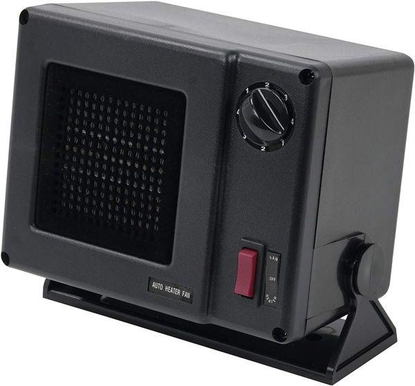 Elektrikli portatif araç tekne karavan ısıtıcı 12V, 300W