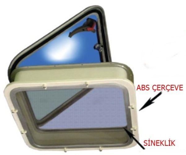 Bofor HTC Klasik Hatch için Sineklik, R65mm