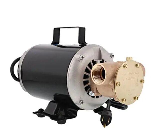 Jabsco marin 53081-2003 AC Motorlu Esnek Pervaneli Pompa