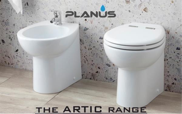 Planus Artıc C,12V Beyaz Taş, Taharet kitli, Tuvalet