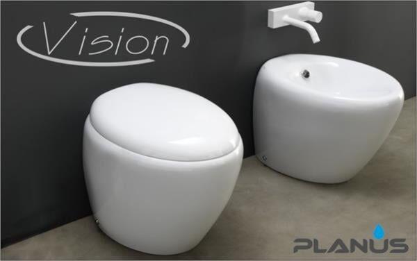 Planus Vision Tuvalet, Krem, 24V