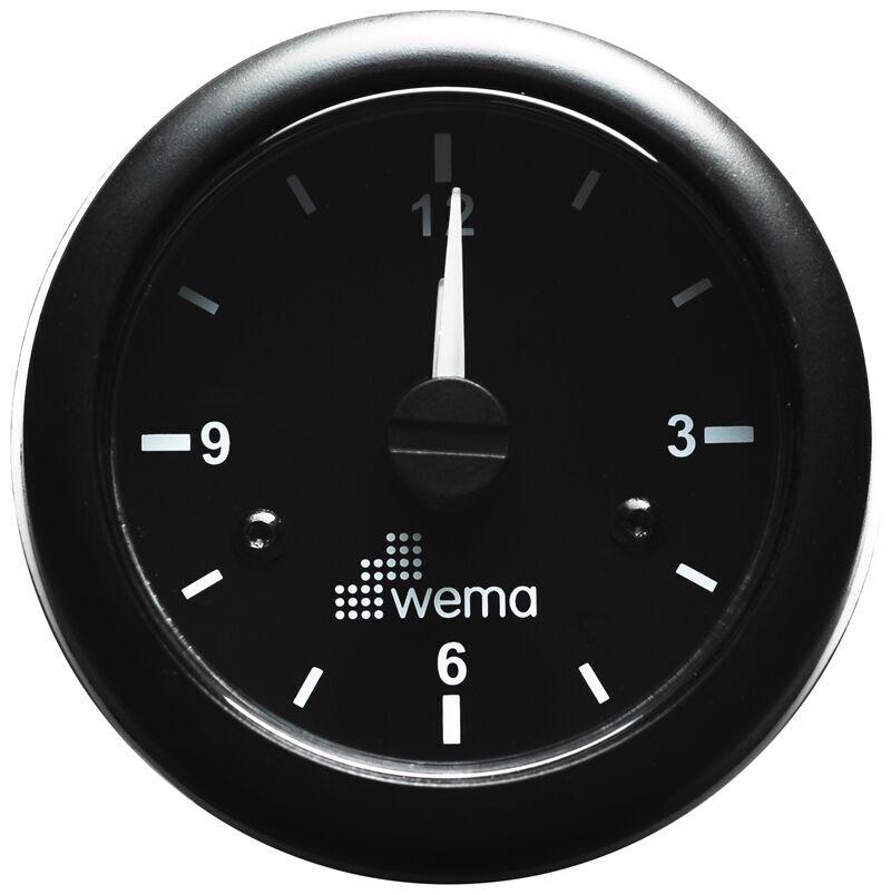 WEMA Marin Analog Zaman Saati, Siyah-Siyah