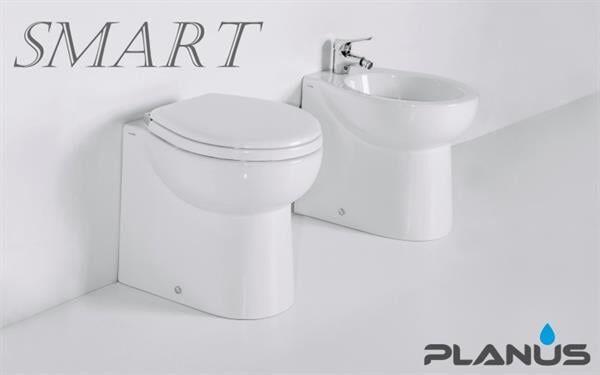 PLANUS SMART 24V Beyaz Kısa Taş THR Kitli Tuvalet
