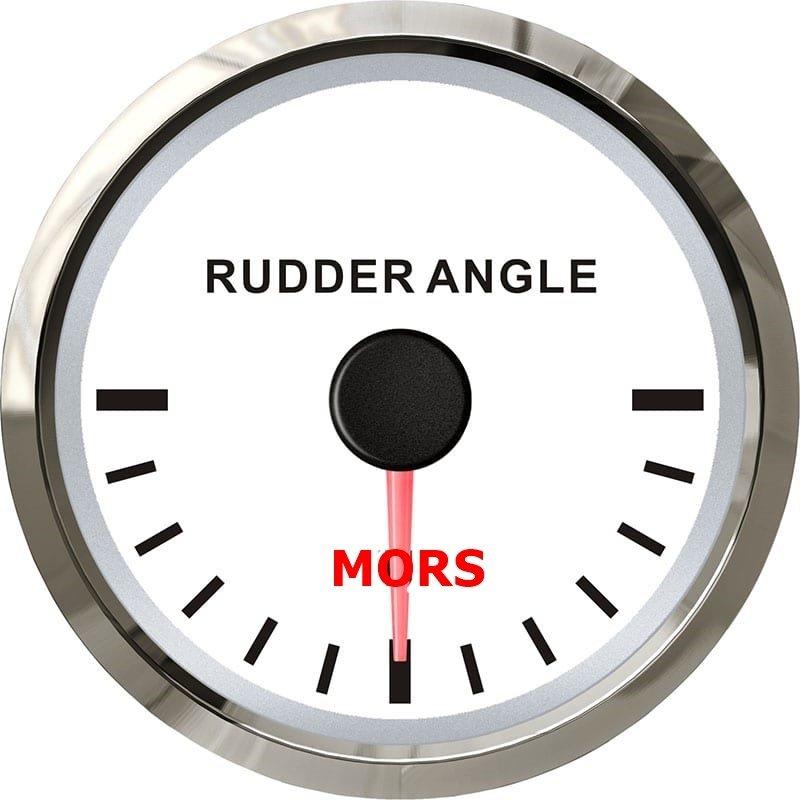 MORS Dümen Açı Göstergesi 100 mm Beyaz
