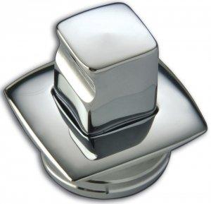 Osculati Krom Basmalı kilit butonu, dolap- kapı için,23 mm