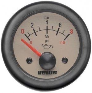 Vetus Yağ Basınç Göstergesi 0–8 Bar (0–110 PSI)