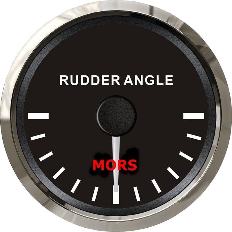 MORS Dümen Açı Göstergesi 12-24 V 100 mm Siyah
