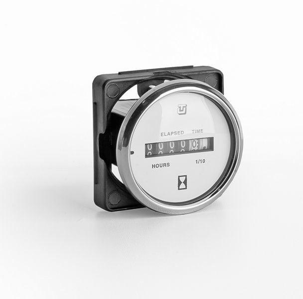 Ultraflex Motor Çalışma Zaman Saati 62015P – White Seri Ø 52 mm